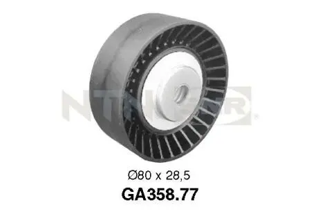 Паразитний / ведучий ролик, поліклиновий ремінь SNR NTN GA358.77