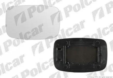 Вставка наружного зеркала правая Polcar 320755-M