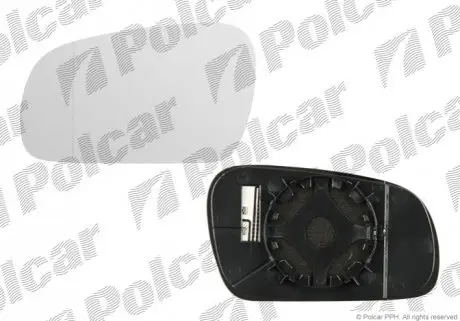 Вставка наружного зеркала правая Polcar 9530557M