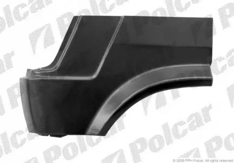 Ремкомплект крила переднього лівий Polcar 506101-3