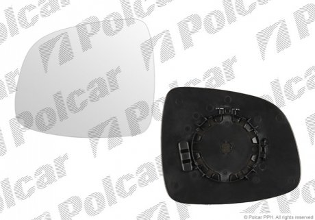 Вставка наружного зеркала правая Polcar 3075551M