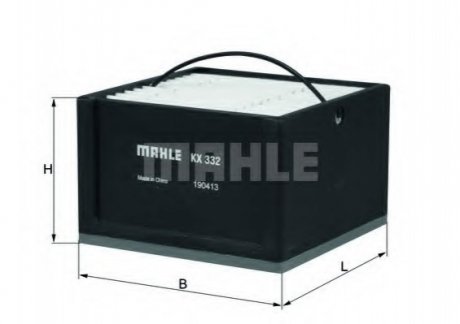 Фильтр топливный Mahle MAN TGS,TGX MAHLE / KNECHT KX332