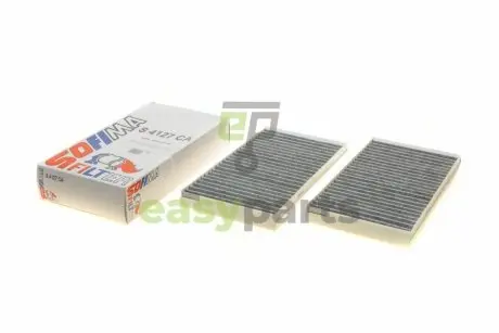 Фільтр салону BMW 5 (E60)/6 (E63) 04-10 (вугільний) (к-кт 2 шт.) SOFIMA S4127CA