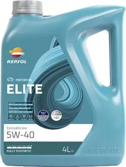Фото rp elite competicion 5w-40 (5х4л) Repsol RPP0062JGB RP ELITE COMPETICION 5W-40 (5х4Л) Repsol RPP0062JGB