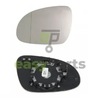 Скло дзеркала зовн. лів. з обігрівом Skoda Superb 1.8T 01- Polcar 9513545E