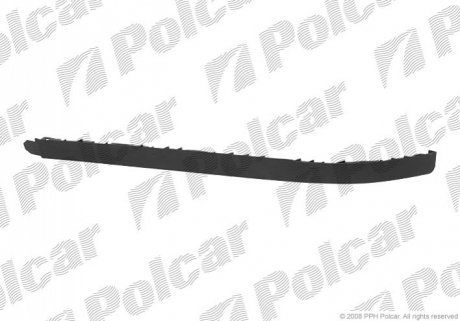 Спойлер бампера переднього правий Polcar 556125-2