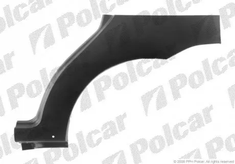 Ремкомплект крила заднього правий Polcar 300584-6