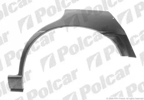 Ремкомплект крила заднього правий Polcar 320684-6