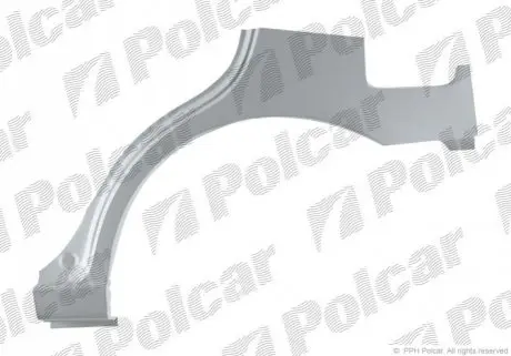 Ремкомплект крила заднього правий Polcar 400784-4