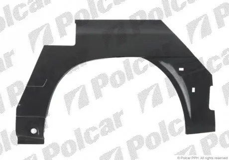 Ремкомплект крила заднього правий Polcar 501284-6