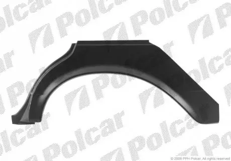 Ремкомплект крила заднього правий Polcar 501384-6