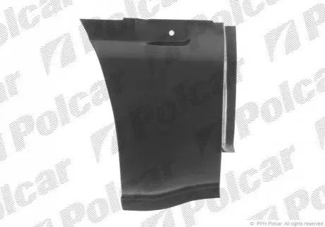 Ремкомплект крила заднього правий Polcar 60418481