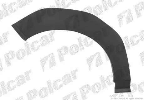 Ремкомплект крила заднього правий Polcar 606084-5