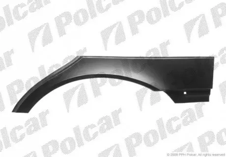 Ремкомплект крила заднього правий Polcar 672284-5