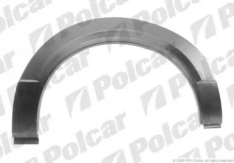 Ремкомплект крила заднього правий Polcar 550484-5
