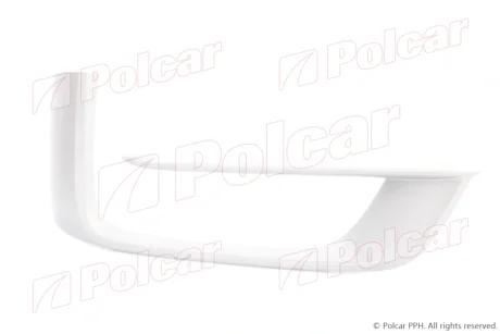 Накладка решітки в бампері правий Polcar 20T12712
