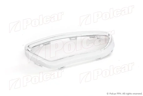 Накладка решітки в бампері правий Polcar 95G29616