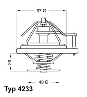 Термостат WAHLER 423380D