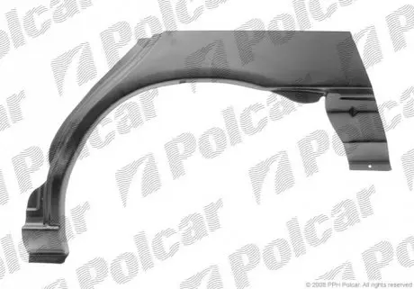 Ремкомплект крила заднього лівий Polcar 321683-1