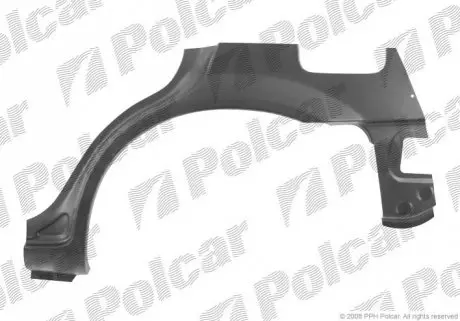 Ремкомплект крила заднього лівий Polcar 450983-5