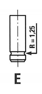 Клапан випускний HONDA 4908/RNT FRECCIA R4908RNT