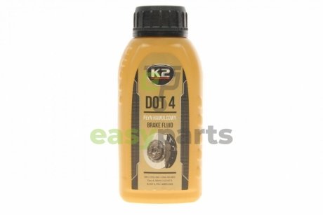 DOT 4 250ml Тормозная жидкость K2 T124 (фото 1)