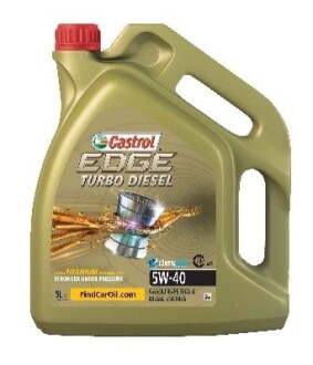 Турбодизель Edge 5W-40 CASTROL 1535BD