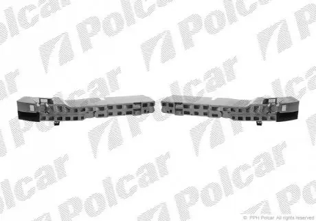 Підсилювач бампера лівий+правий Polcar 60590713
