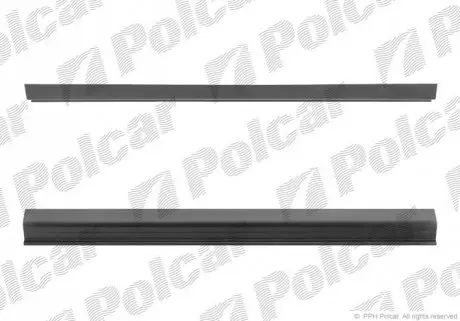 Ремкомплект порога левый=правый Polcar 302241-3