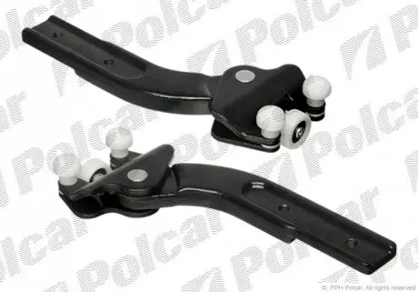 Направляюча нижн. права дверей з роликами та кронштейном Mercedes Vito 639 Polcar 5012Z-75