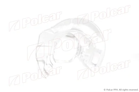 Захист гальмівного диска правий Polcar 2016OT-4