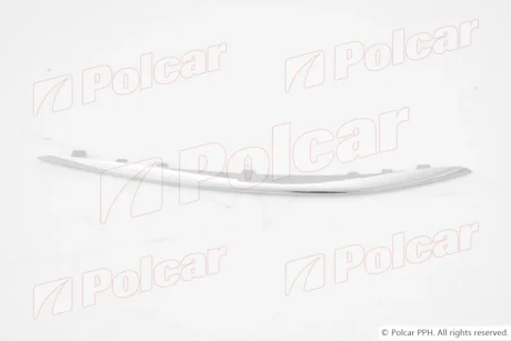 Накладка решітки бампера правий Polcar 50D22720