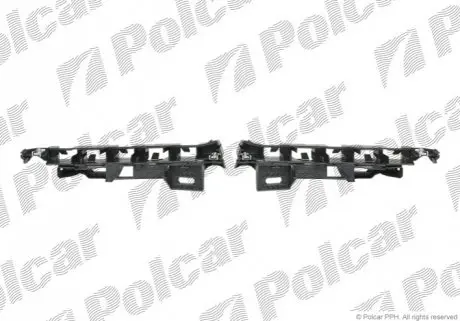 Кронштейн бампера левый + правый Polcar 232907-7