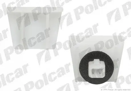 Кронштейн бампера лівий=правий Polcar 381807-7