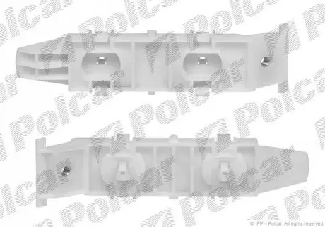 Кронштейн бампера лівий=правий Polcar 742607-5
