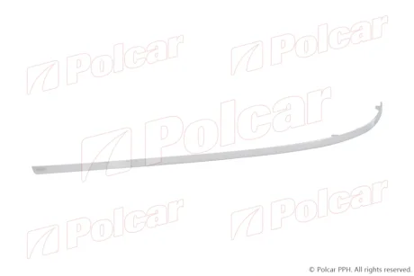 Накладка решетки бампера левый Polcar 137196-5