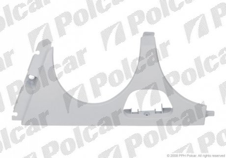 Накладка под фару (ресница) правый Polcar 501506-4