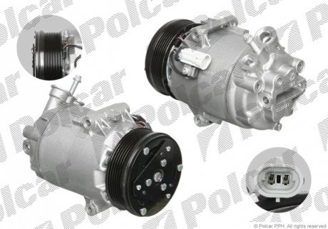 Компресор кондиціонера (новий) Polcar TSP0155459 (фото 1)