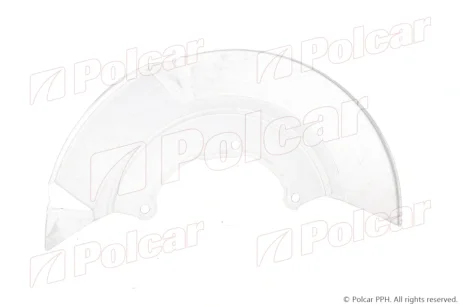 Захист гальмівного диска лівий Polcar 9567OT-1