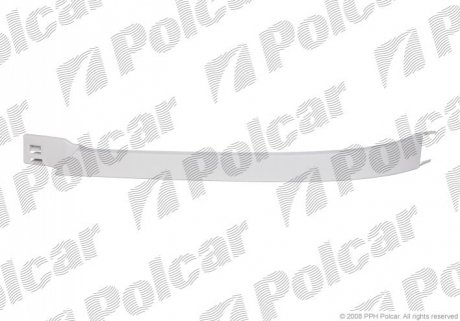 Накладка під фару (вія) правий Polcar 504406-2 (фото 1)