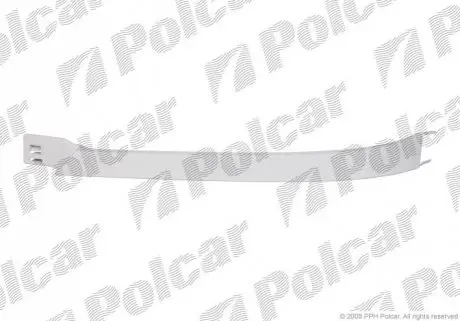 Накладка под фару (ресница) правый Polcar 504406-2