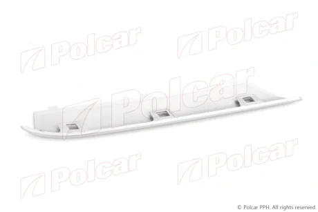 Накладка решітки бампера лівий Polcar 20182713