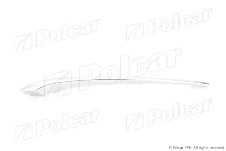 Накладка решетки бампера левый Polcar 20F127-5