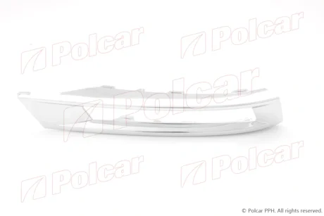 Накладка решітки бампера лівий Polcar 50X127-3