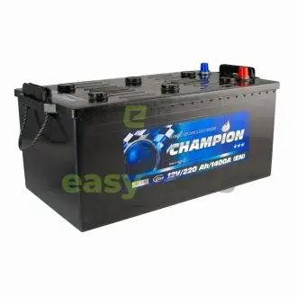 Фото black 220 Ah/12V (3) CHAMPION CHB220-3 Black 220 Ah/12V (3) CHAMPION CHB220-3