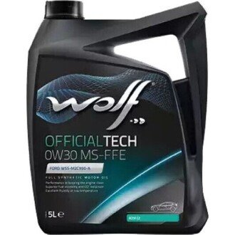 OFFICIALTECH 0W30 MS-FFE 5Lx4 Wolf 8333910