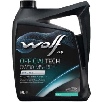 OFFICIALTECH 0W30 MS-BFE 5Lx4 Wolf 8336515