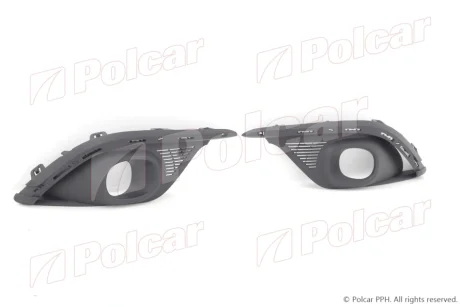 Решетка в бампере левая+правый Polcar 60M227-1
