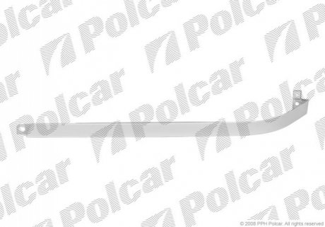 Накладка під фару (вія) лівий Polcar 500206-1