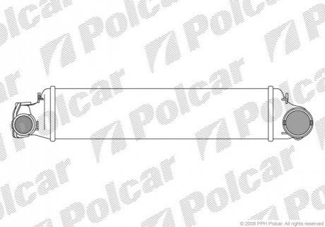 Радиатор воздуха (интеркулер) Polcar 2009J8-1 (фото 1)